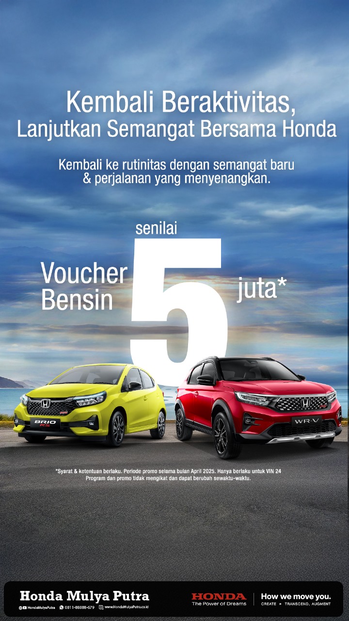 Kembali Beraktivitas, Lanjutkan Semangat Bersama Honda!
