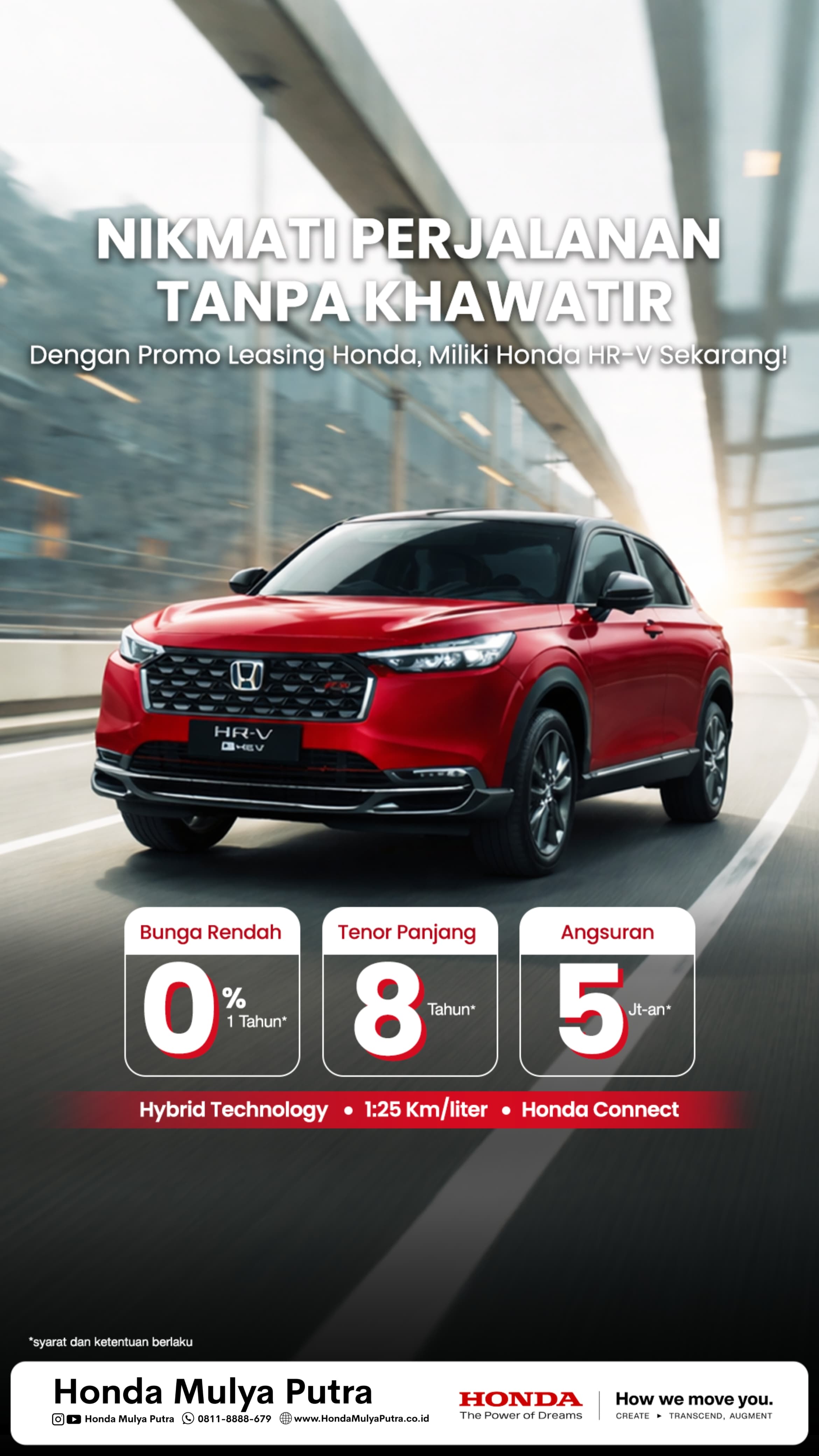 Promo Honda HR-V e:HEV: Nikmati Perjalanan Tanpa Khawatir dengan Teknologi Hybrid Modern