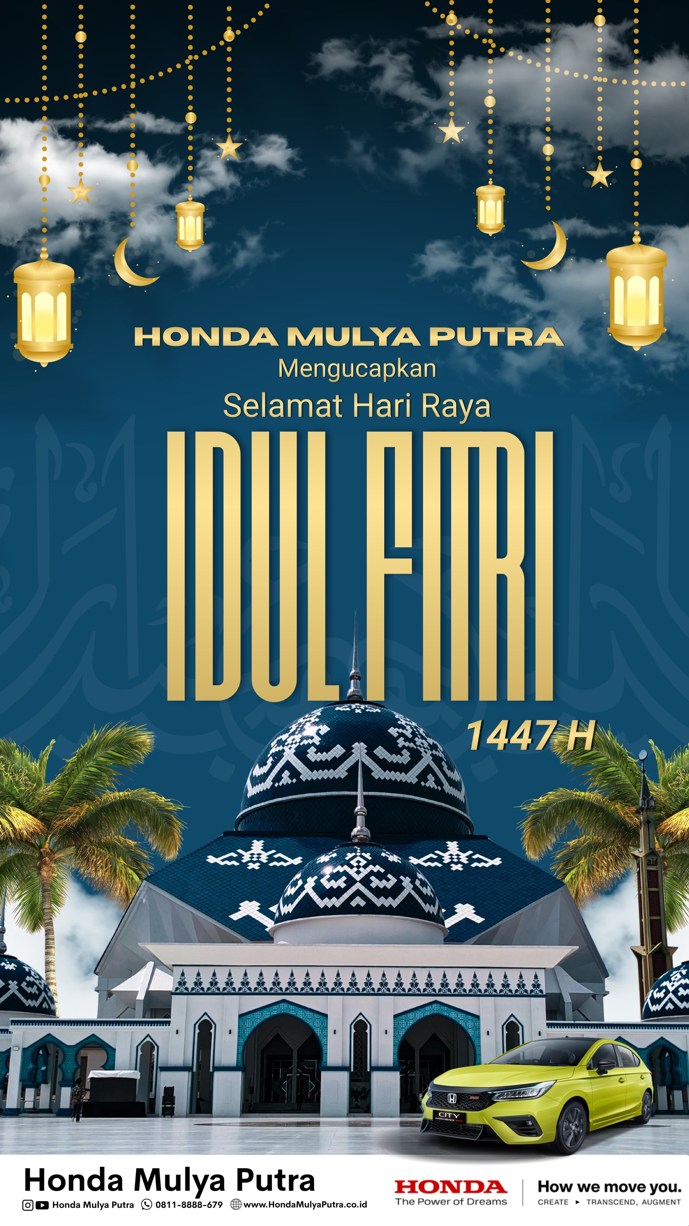 Selamat Hari Raya Idul Fitri 1447 H: Merajut Silaturahmi dan Melangkah Maju Bersama Honda Mulya Putra