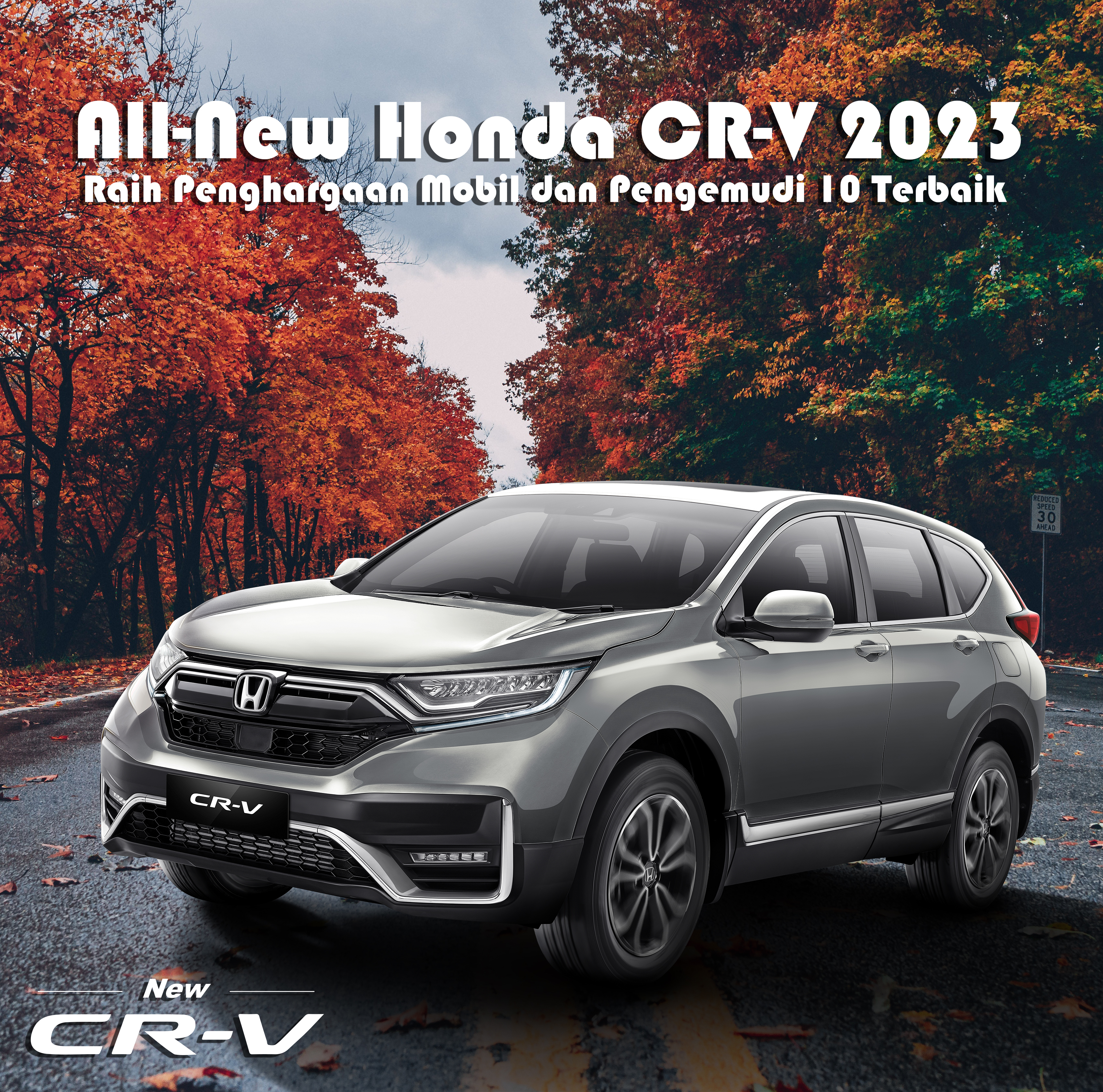 All-New Honda CR-V 2023 Raih Penghargaan Mobil dan Pengemudi 10 Terbaik